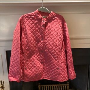 Sigrid Olsen Pink Quilted Jacket